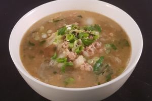Thai Pork and Prawn Soup