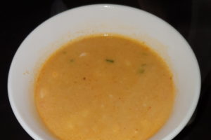 Cauliflower and Prawn Soup